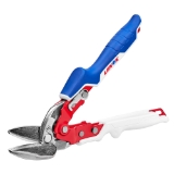 Lenox® LXHT14346 Tin Snip, 18 ga Cutting, 1.3 in Length of Cut, Left Cut Snip, Polypropylene Handle, Ergonomic Grip