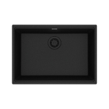 Franke MAG11025-ONY Maris Undermount 27-in x 19-in Granite Single Bowl Kitchen Sink, Onyx