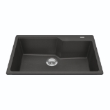 Kindred MGSM2031-9SLGN Granite Series 30.7-in LR x 19.69-in FB Drop-In Single Bowl Granite Kitchen Sink, Slate Grey