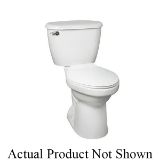 Mansfield® SmartHeight™ 4817 WH Cascade® Toilet Bowl Only, White, Elongated Shape, 12 in Rough-In, 16-9/16 in H Rim, 2 in Trapway
