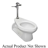 Mansfield® 531336 1312 Toilet Bowl, White, Elongated Shape, 14-1/2 in H Rim, 1-3/4 in Trapway