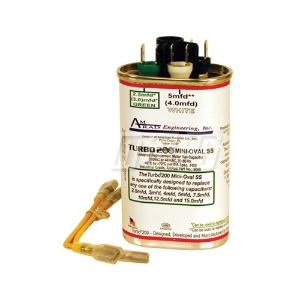 Mars® Turbo® 12500 Universal Motor Run Capacitor, 2.5 to 15 uF, 440 V AC, Oval