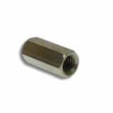 Metallics RCT26 Hex Rod Coupling Nut, 1/4-20 UNC Thread, Steel