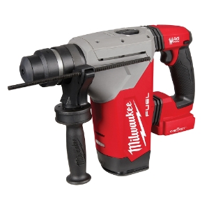 Milwaukee® 2915-20 M18™ FUEL™ Cordless Rotary Hammer With ONE-KEY™, 1-1/8 in Keyless/SDS Plus® Chuck, 18 V, 800 rpm No-Load, Lithium-Ion Battery