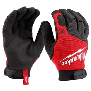 Milwaukee® 48-73-8522 Lightweight Gloves, Work, High Dexterity Finger Tip Style, Synthetic Leather Palm, Polyester, Knuckle Cuff, Breathable Lining