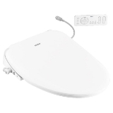 Moen® EB2100-E Toilet Seat, Moen, Elongated Bowl, White, Quick Release Hinge