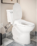 Moen® EB800-E Toilet Seat, Moen, Elongated Bowl, White, Quick Release Hinge