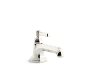 KALLISTA® P22740-00-AD For Town Single Control Sink Faucet, Nickel Silver