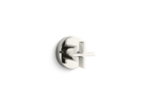 KALLISTA® P24423-CR-AD One™ Volume Control Trim, Cross Handle, Nickel Silver