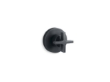 KALLISTA® P24423-CR-GN One™ Volume Control Trim, Cross Handle, Gunmetal