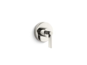 KALLISTA® P24423-LV-AD One™ Volume Control Trim, Lever Handle, Nickel Silver