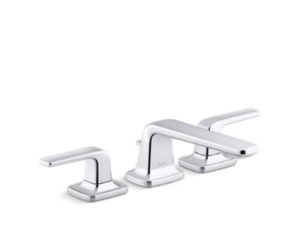 KALLISTA® P24703-LV-CP Per Se® Deck-Mount Bath Faucet W/ Diverter, Lever Handles, Polished Chrome