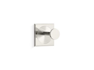 KALLISTA® P34018-00-AD Vir Stil® Minimal Toilet Paper Holder, Nickel Silver