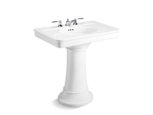 KALLISTA® P72039-00-0 Tuxedo® 32" Pedestal Sink Frame, White