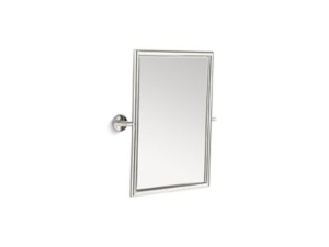 KALLISTA® P74204-MM-AD Vir Stil® Metal Mirror, Nickel Silver