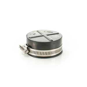 PASCO 4418 Test Cap, 2 in Dia, Natural Rubber