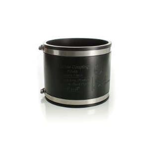 PASCO 5666 56 Series Flexible Coupling, 6 in Nominal, Cast Iron/Plastic End Style