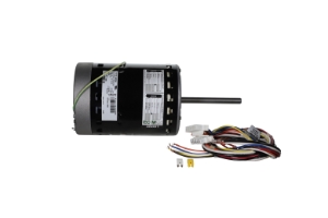 Packard 46001 Electronically Commutated Direct Drive Motor, Open Enclosure, 1 hp, 115 to 230 V, 50 to 60 Hz, 1 ph Phase, 48 Frame, 1075 rpm Speed, Belly Band Mount