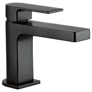 Peerless® P1519LF-BLTP Xander® Single Handle Lavatory Faucet, Commercial/Residential, 1 gpm Flow Rate, 5 in H Spout, 1 Handle, Pop-Up Drain, 1/3 Faucet Holes, Matte Black, Traditional