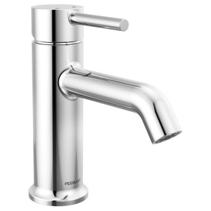 Peerless® P1647LF Precept® Single-Handle Bathroom Faucet, 1 gpm Flow Rate, 6-1/4 in H Spout, 1 Handle, Pop-Up Drain, 1 or 3 Faucet Holes, Chrome