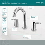 Peerless® P3512LF Bathroom Faucet, Chrome