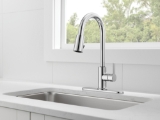 Peerless® P7912LF Pull-Down Kitchen Faucet, Chrome, 1 Handle