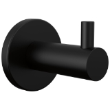 Peerless® PA447-BL Precept® Bath Hardware Robe Hook, 2 in OAH x 2 in OAW, Matte Black