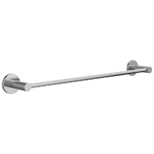 Peerless® PA647-18 Precept® Bath Hardware Towel Bar, 18 in L Bar, 2 in OAH x 2-7/8 in OAD, Chrome