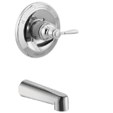 Peerless® PTT14165 Tub Trim Kit, 7 in W x 7 in H, Stainless Steel, Chrome