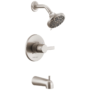 Peerless® PTT14412-BN Tub and Shower Trim Kit, 1.5 gpm Shower, Brushed Nickel