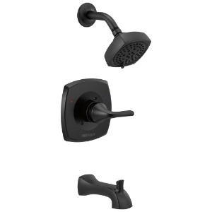 Peerless® PTT14435-BL Trim Kit Shower, 1.5 gpm Shower, Matte Black