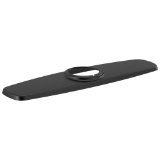 Peerless® RP100681BL Parkwood® Kitchen Escutcheon, 10 in W x 63 in H, Metal, Matte Black