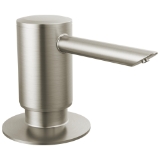 Peerless® RP101946SS Soap Dispenser, Stainless, Deck Mounting, Plastic