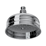 Perrin & Rowe® 1027/8APC Cross Collection Showerhead, Polished Chrome