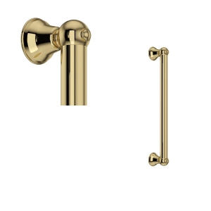 Rohl® 1252ULB 18" Grab Bar, Unlacquered Brass