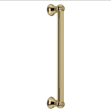 Rohl® 1252ULB 18" Grab Bar, Unlacquered Brass