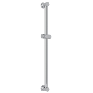 Perrin & Rowe® 1367APC Lombardia® Grab Bar with Handshower Slide Rail, Polished Chrome