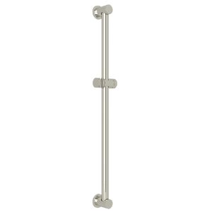 Perrin & Rowe® 1367PN Lombardia® Grab Bar with Handshower Slide Rail, Polished Nickel