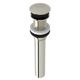 Rohl® 5445PN Lavatory Push Drain Without Overflow, Polished Nickel