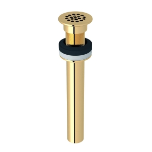 Rohl® 6442ULB Lavatory Grid Drain Without Overflow, Unlacquered Brass