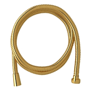 Perrin & Rowe® 9.28385ULB 58" Flexible Shower Hose, Unlacquered Brass