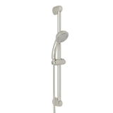 Perrin & Rowe® D63003PN Cross Collection Handshower Hand Set Single-Function, 3-5/8 in Dia Shower Head 3-Function Shower Head, 1.8 gpm Flow Rate, Satin Nickel
