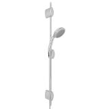 Perrin & Rowe D96001APC Cross Collection Handshower Set, 4-Function Shower Head, 1.8 gpm Flow Rate, Polished Chrome