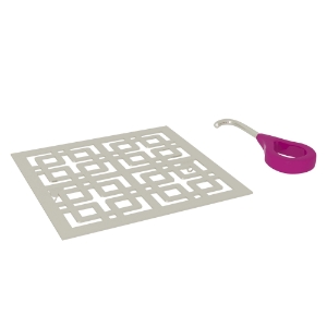 Rohl® DC3142PN Weave Decorative Drain Cover, Polished Nickel