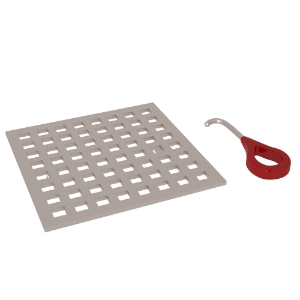 Rohl® DC3143STN Matrix Decorative Drain Cover, Satin Nickel