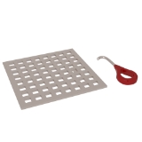 Rohl® DC3143STN Matrix Decorative Drain Cover, Satin Nickel