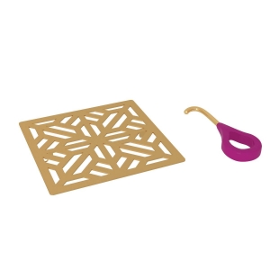 Rohl® DC3144ULB Mosaic Decorative Drain Cover, Unlacquered Brass