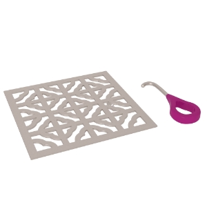 Rohl® DC3146STN Petal Decorative Drain Cover, Satin Nickel