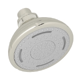 Perrin & Rowe I00131PN Bellia Showerhead Shower Calliano Adjustable, 1.8 gpm Min, Wall Mounting, Satin Nickel