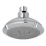 Perrin & Rowe® I00180APC Bellia Showerhead Shower Calliano Adjustable, 16 gpm Min, Wall Mounting, Polished Chrome